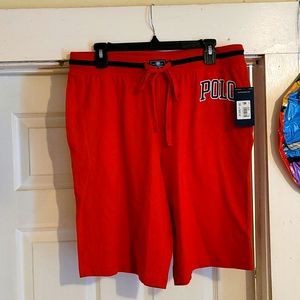 Polo by Ralph Lauren Men's large red/blue shorts